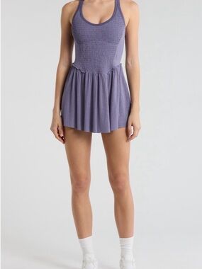 free people hot shot mini dress purple FP Movement Women's Hot Shot Mini Dress, Medium, Mocha Latte
